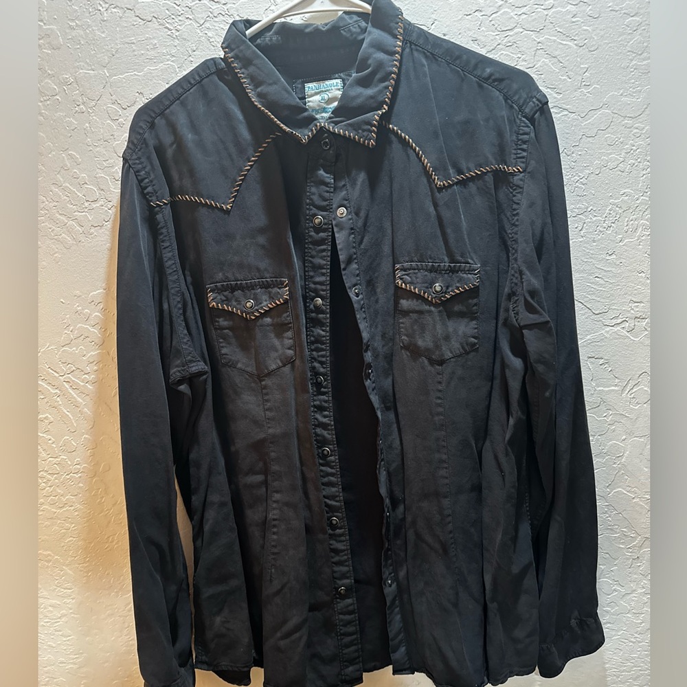Panhandle button-down shirt